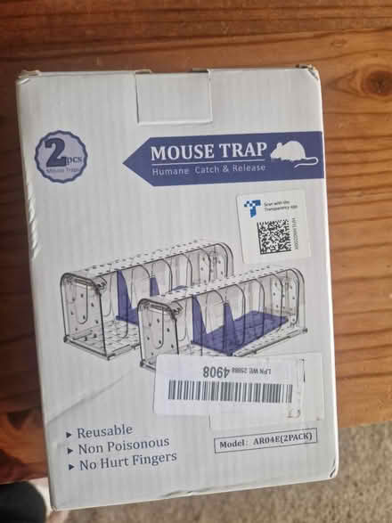 Photo of free Mouse trap humane (Edinburgh EH12) #1
