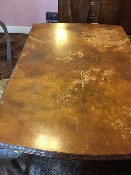 Photo of free Solid Walnut Extendable Dining Table + 4 Matching Chairs (Black Dam RG21) #2