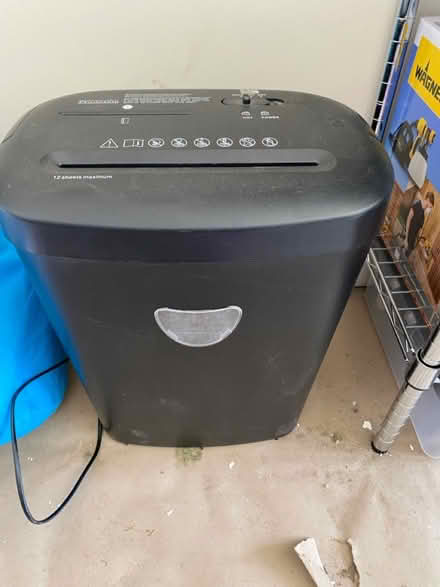 Photo of free Shredder (Dunfermline KY11) #1