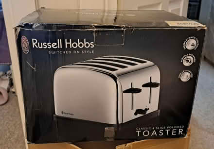 Photo of free Russell Hobbs Silver Toaster (Crofton Park, Brockley) #1