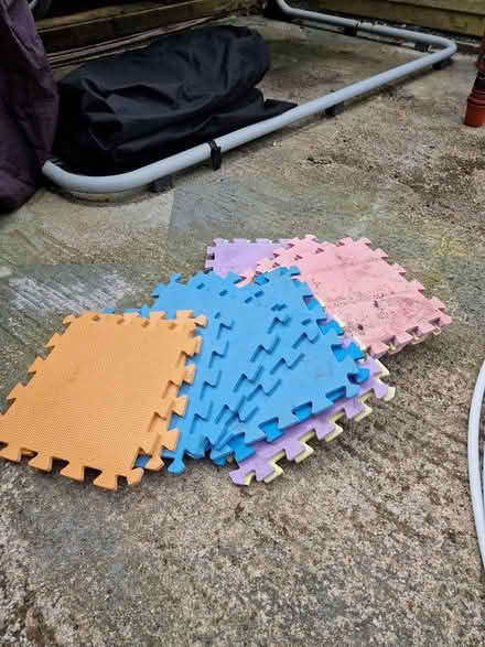 Photo of free interlocking foam floor tiles (Frome, Somerset) #1