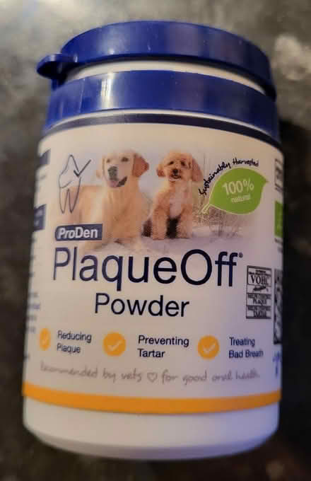 Photo of free Dog Plaque Off Powder (Crofton WF4) #1