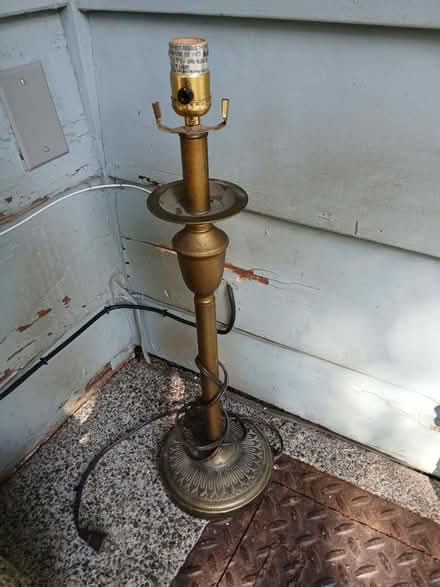 Photo of free Lamp, missing pieces (Delridge) #1