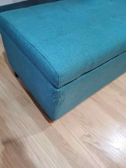 Photo of free Teal Bench/Trunk (Queen Anne) #3