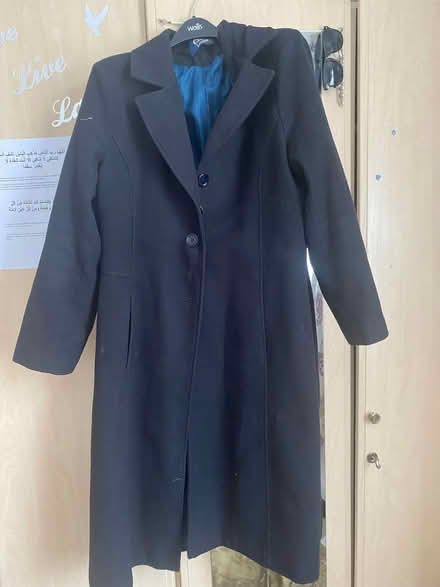 Photo of free Size 18 black coat (Upton Park E13) #1