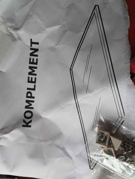 Photo of free Komplement IKEA Pax glass shelf (Greystones) #2