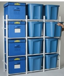 Photo of free Metal Bin storage self (waltham) #2