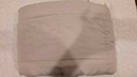 Photo of free Microfiber beige queen blanket (Cupertino/West San Jose) #2