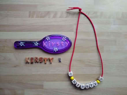 Photo of free Personalised “Kirsty” Items (Kenilworth CV8) #1