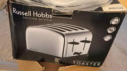 Photo of free Russell Hobbs Silver Toaster (Crofton Park, Brockley) #2