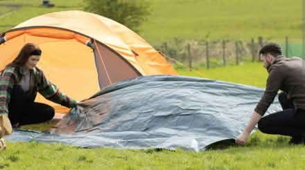 Photo of Old ground sheets rubber type from Tents (Standlake OX29) #1