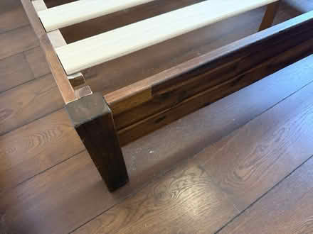 Photo of free Wooden bed (New Malden KT3) #2