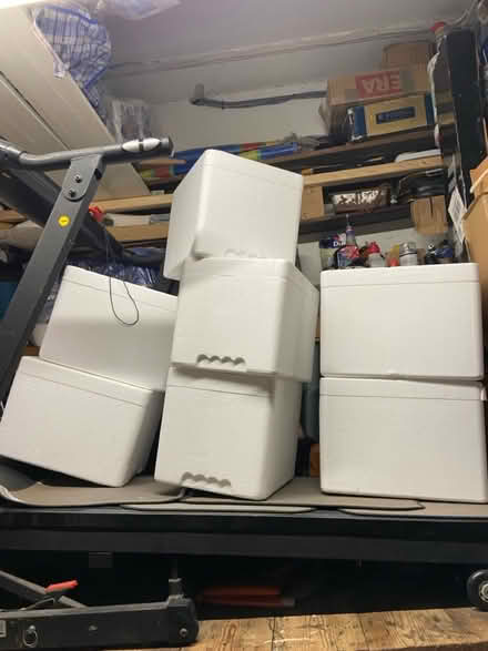 Photo of free Polystyrene boxes good 4 defrosting (Cheam SM2) #1