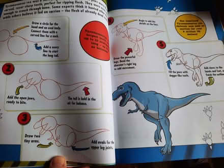 Photo of free How to draw dinosaurs book (Hollingdean BN1) #1