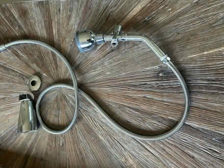 Photo of free Chrome Handheld Shower Head Set (Valencia Avenue, Sunnyvale) #3