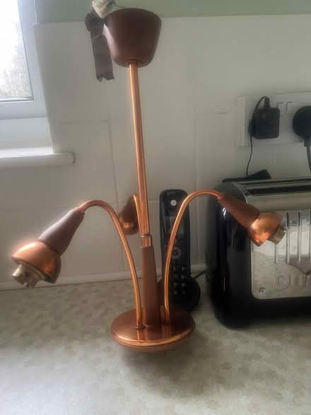 Photo of free 3 arm ceiling light 1960's (near leigh sinton road) #1