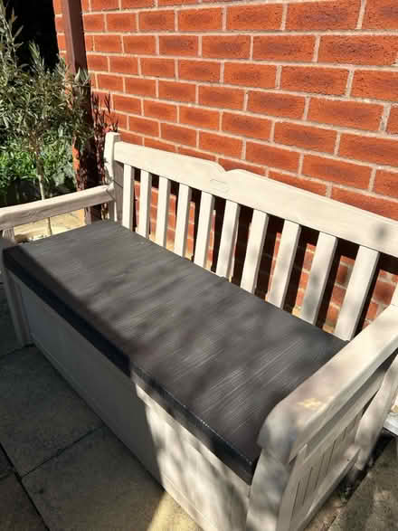 Photo of free Garden storage bench (BA12 9LR) #2