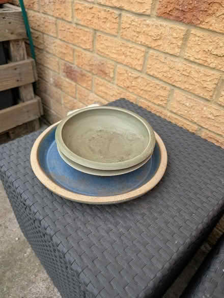 Photo of free 3 garden plant saucers (City of Bristol BS4) #1