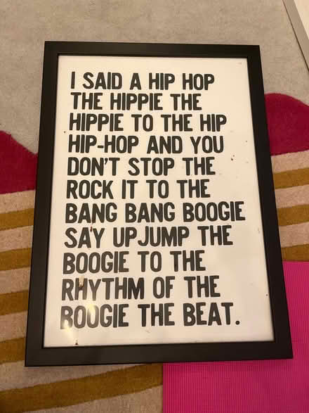 Photo of free Hip hop print (St Leonard’s) #1