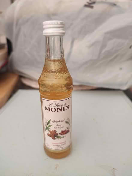 Photo of free Monin gingerbread syrup 50ml (WD23 Bushey) #1