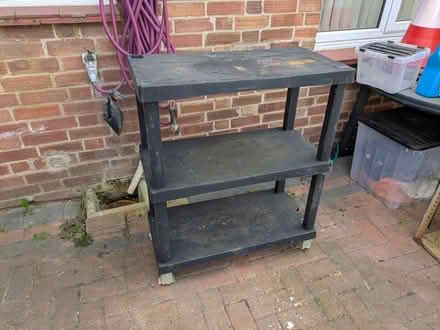 Photo of free garage/outdoor standing shelf (Stamford PE9) #1