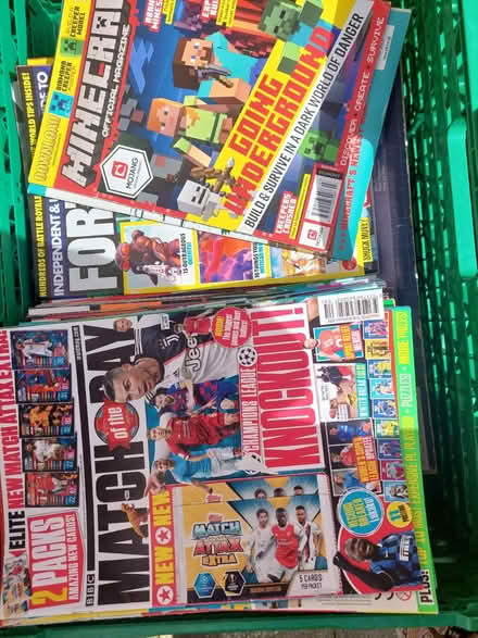 Photo of free Gaming and Football magazines (Allestree) #1