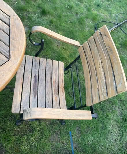 Photo of free Outdoor garden table and chairs (North Kensington W10) #3