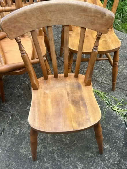 Photo of free 6 solid wood chairs (KT3) #1