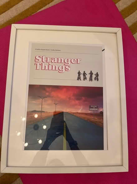 Photo of free Stranger things framed print (St Leonard’s) #1