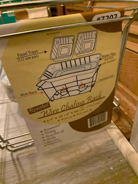 Photo of free Wire Rack and Sterno for food (Carlstadt, NJ) #2