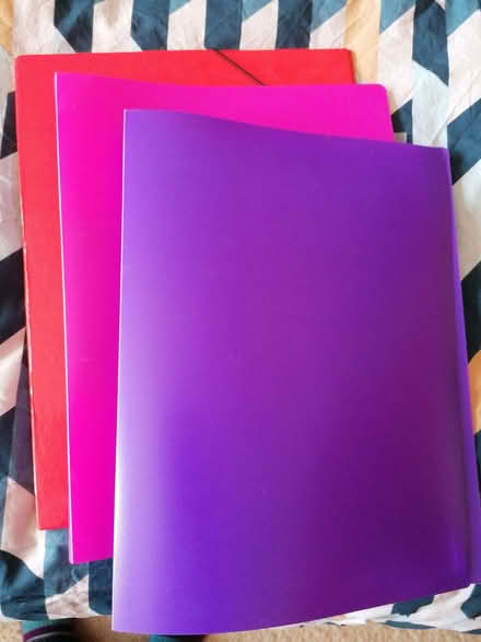 Photo of free Three document folders (Stirchley B30) #1