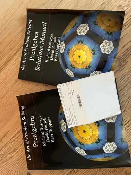 Photo of free The art of problem solving: 2 books (Bernal Heights) #1