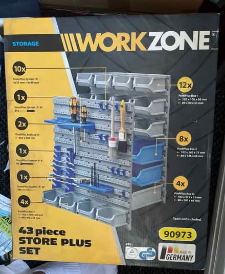 Photo of free Workzone 43 piece tool storage set (Castle, CW8) #4