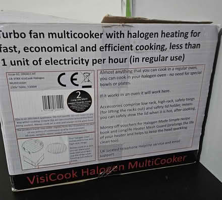Photo of free Halogen Multicooker (Oakridge Park MK14) #3