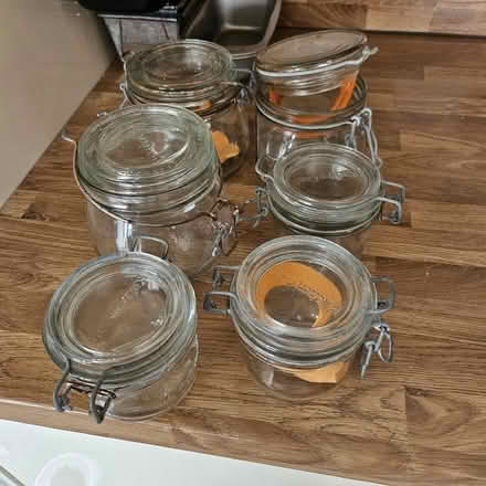 Photo of free 6 x Kilner Jars (Dolley Green LD8) #1