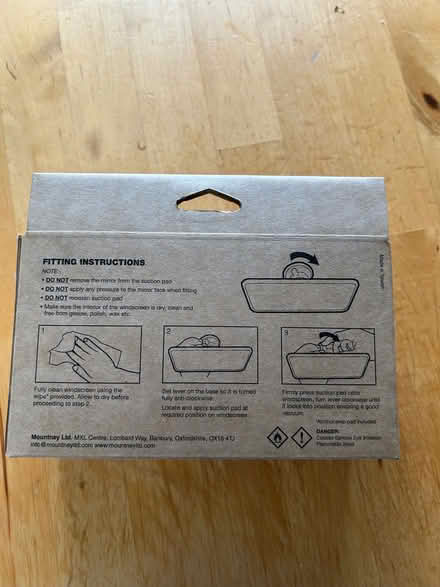 Photo of free Interior suction mirror for car (Amersham Common HP7) #4