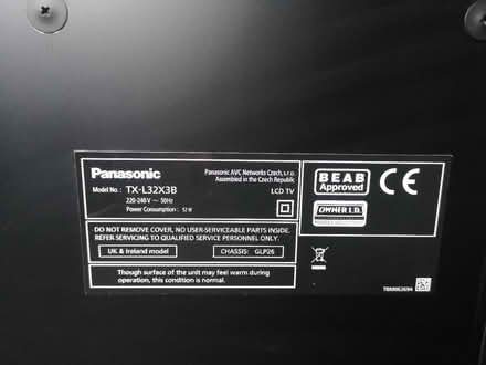 Photo of free Panasonic TV 32 (BH2) #2