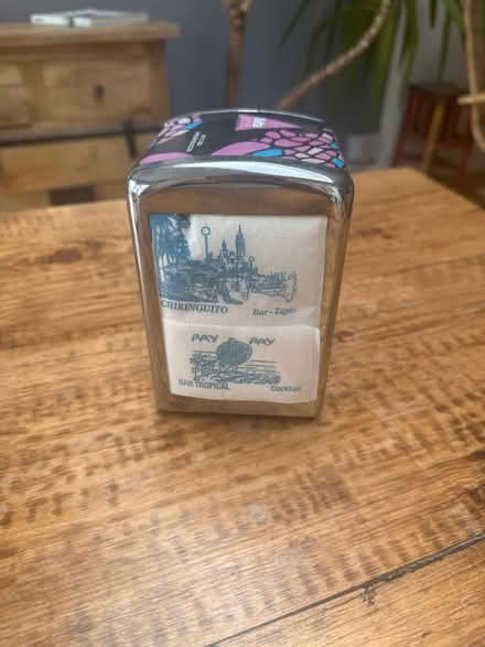 Photo of free Dali/Guadi napkin dispenser (Wood Green N22) #1