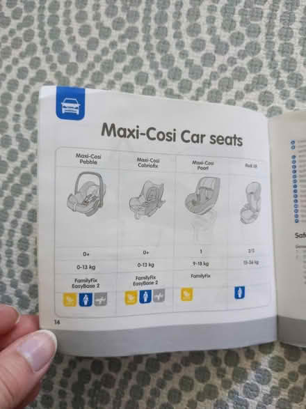 Photo of free Maxi Cosi family fix car seat base (CR5, Old Coulsdon) #4