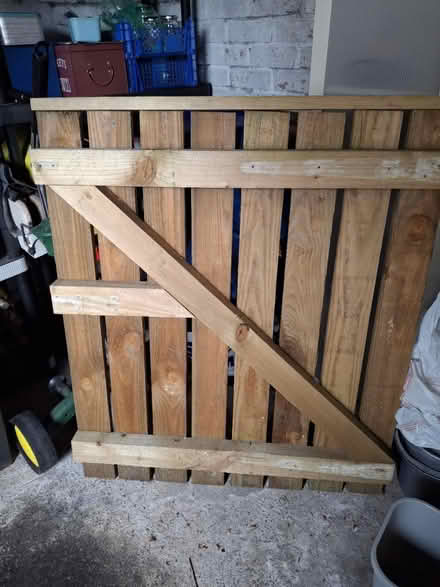 Photo of free Wooden garden gate (Heath, CF14) #1