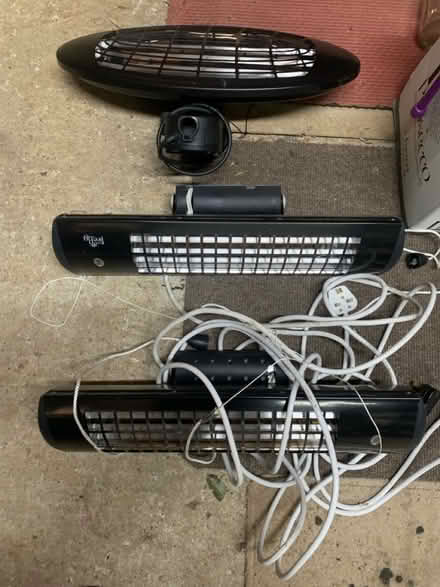 Photo of free Three outdoor heat lamps (Wheathampstead AL4) #1