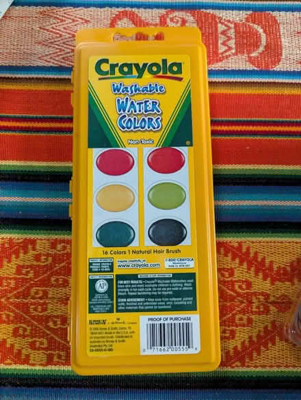Photo of free Used watercolor set (Hyattsville) #1