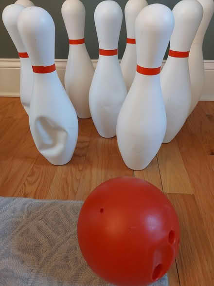 Photo of free Plastic kids bowling game (downers grove) #1