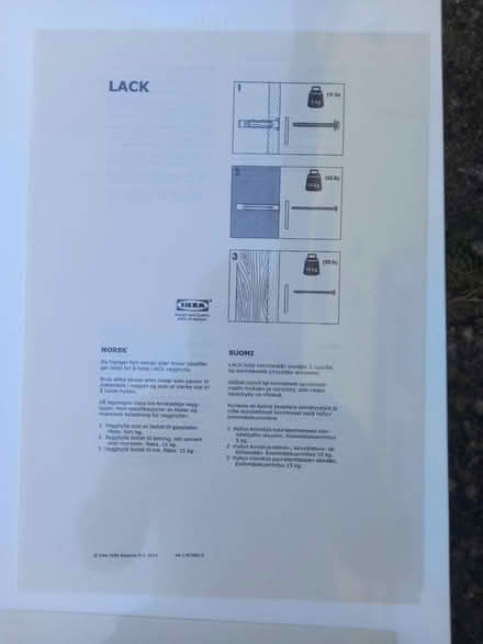 Photo of free IKEA Shelves x 3 - LACK (Bath - Lansdown) #2