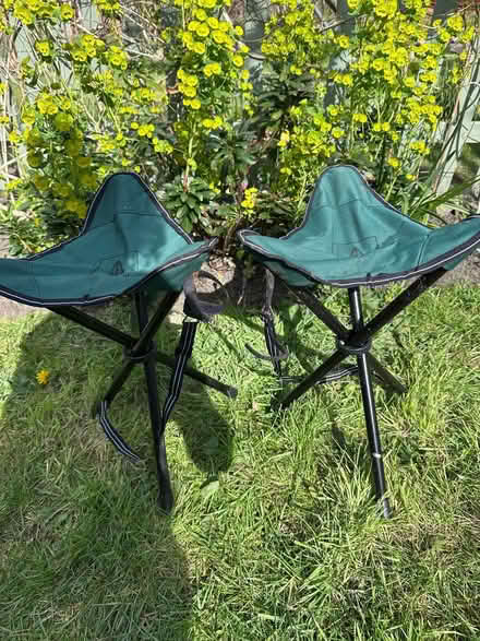 Photo of free Pair of camping stools (Freehold LA1) #4