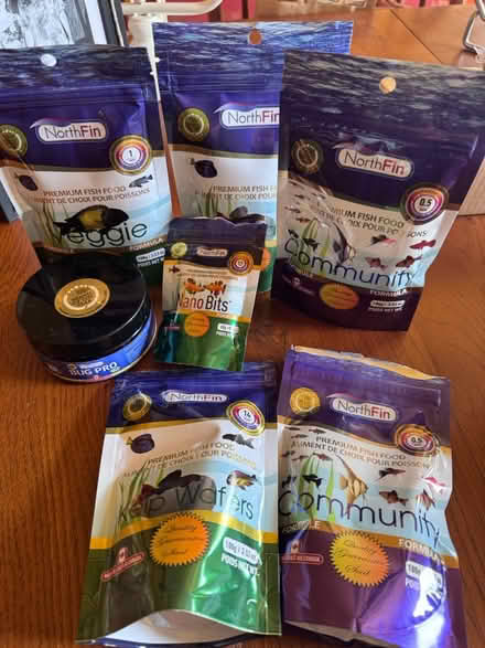 Photo of free Fish food (NorthFin brand) (Villages of Urbana) #1