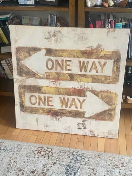Photo of free 2 35 x 35 canvas art pieces (Spring ridge) #2