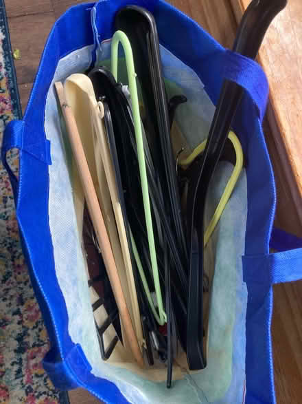 Photo of free Bag of coat hangers (Near Christchurch BA15) #1