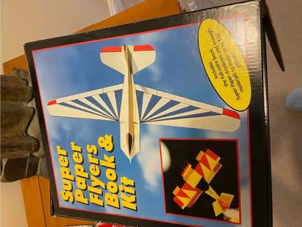 Photo of free Paper plane kit. Unused (Surbiton KT6) #1