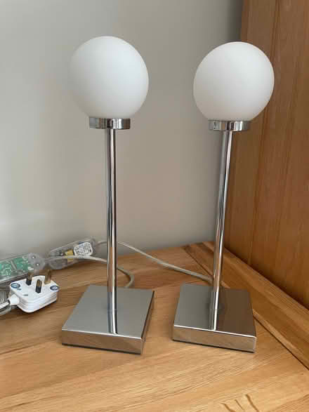 Photo of free Pair of Bedside Lights (Hazlemere HP15) #1